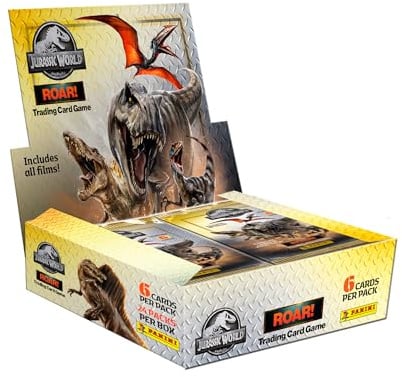 Jurassic World Sammelkarten-Kollektion, 24 Packungen
