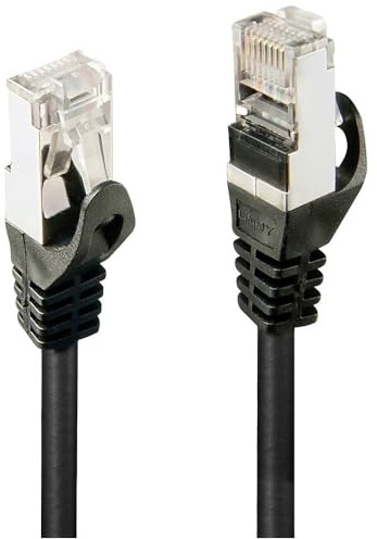 LINDY 48380 0.5m Cat.5e F/UTP Netzwerkkabel, schwarz