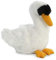 Aurora, 31751, Mini Flopsies Schwan, 20cm, Plüschiter, weiß