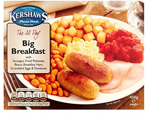 Kershaw's All Day Breakfast, 400g (Frozen)