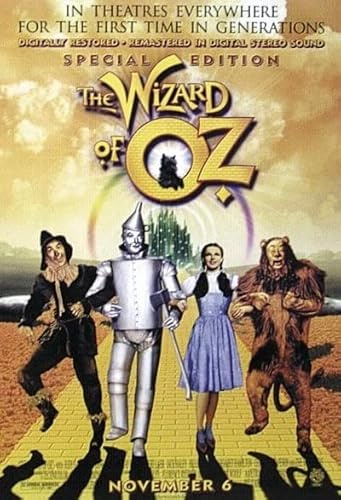 Der Zauberer von Oz - The Wizard of Oz (1939) | US Import Filmplakat, Poster [68 x 98 cm]