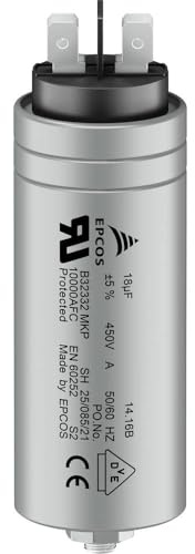 TDK B32332I6406J081 1 St. MKP-Folienkondensator Steckanschluss 40 µF 450 V/AC 5% (Ø x L) 40 mm x 103 mm