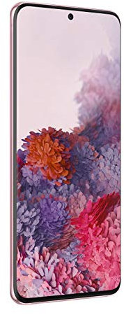 Samsung Galaxy S20 Smartphone, Display 6.2 Dynamic AMOLED 2X, 3 Fotocamere Posteriori, 128 GB Espandibili, RAM 8 GB, Batteria 4000 mAh, Hybrid SIM/eSIM, Rosa (Cloud Pink)