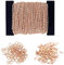 Zasiene Kettenband 131 Stück Ketten Roségold Kettenglieder Schmuckherstellung Zubehör mit Sprung Ringe Karabinerverschlüsse für DIY Halskette Basteln(Roségold/12m)