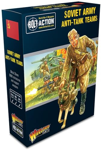 Warlord Games 402214007, Soviet Anti-Tank Teams, Wargaming Miniatures