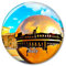 Italy Rome Fridge Magnet Decorative Magnet Tourist City Travel Souvenir Collection Gift Strong Refrigerator Sticker