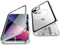 Jonwelsy Hülle für iPhone 13, 360 Grad Beidseitig Schutz Kompatibel mit Magsafe Magnetische Adsorption Metallrahmen Case Vorne Glas Hinten Frosted PC Cover Handyhülle für iPhone 13 6,1 (Silber)