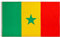 PHENO FLAGS Bandera de Senegal - Bandera senegalesa 90 x 150 cm - Bandera nacional resistente a la intemperie para asta - 100% poliéster