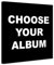 Generic - Choose Your Album Cover - Music Art - Personalised Gift - Framed Canvas - Wall Art (Canvas, 12 x 12 Inches)