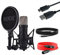 Rode NT1 5th Generation XLR USB Studio-Mikrofon Schwarz + keepdrum USB Kabel Typ A zu Typ C 50cm