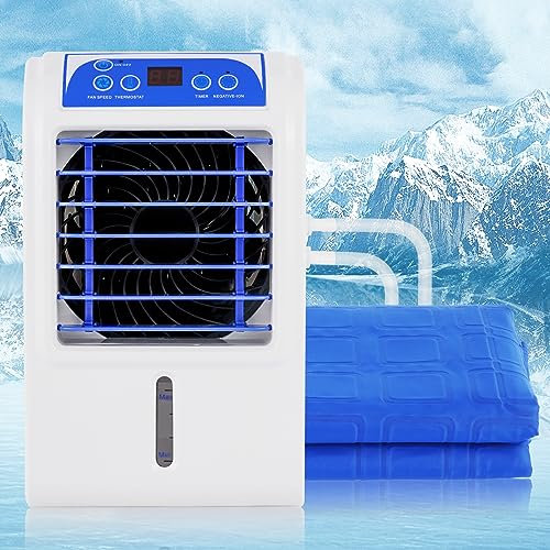 Water-cooled Mattress System 3L System Electric Water Cool Mat Mattress Cooler(1.6mx0.7m,White)