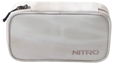 Nitro Pencil Case XL Inkl. Geo Dreieick & Stundenplan, Federmäppchen, Schlampermäppchen, Faulenzer Box, Federmappe, Stifte Etui