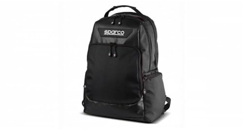 sparco Unisex Tasche Superojotage Rucksack, Black (schwarz), Einheitsgröße