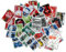 Bundle mit Topps Bundesliga Sammelsticker 2023/24-50 Verschiedene Sticker (zufällige Auswahl)+ Exklusive Collect-it Hüllen