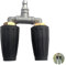 YUET Doppio Ugello Turbo Rotante Idropulitrice, Punte per Idropulitrice per Auto, 4000 PSI 035 con Ugello Turbo per Idropulitrice a Connessione Rapida da 1/4, Accessori per idropulitrice
