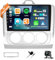 8 Core 4GB+64GB Android 13 Autoradio 2 Din per Ford Focus Mk2/Mk3/Exi/MT 2 3 2004-2011 con Wireless Carplay Android Auto,9 Radio Touch Display Double-Din con GPS WiFi Bluetooth FM/RDS SWC Retrocamera