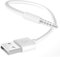 Magnet Câble audio Jack 3,5 mm vers USB, 15 cm, pour iPod Shuffle et Tab S2/S3