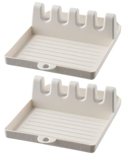 YYlingx 2 Pcs Paint Brush Organizer with 4 Slots Brush Storage Tool Table Kitchenware Holder for Watercolor Acrylic Oil Painting Brushes Storage