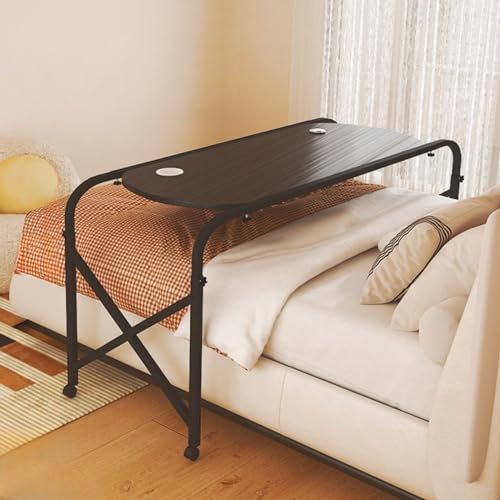 Bettschreibtisch Überbetttisch mit Rollen Überbetttisch Überbettschreibtisch Überbetttisch Mobiler Schreibtisch Betttisch mit Rollen Computertisch fürs Bett Überbetttisch mit Rolle