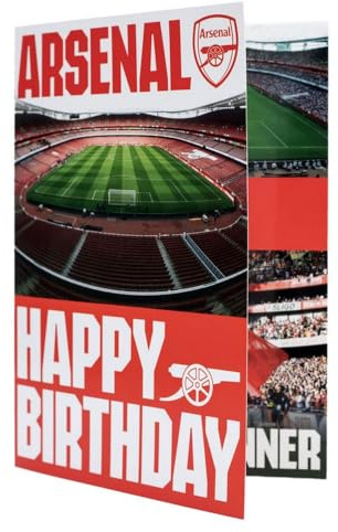 Arsenal FC Musical Birthday Card