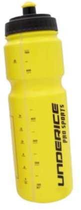 JISADER Botella exprimible para Deportes, Botella de Agua, Jarra de Agua, Botella de Bebida, Botella de Fitness Reutilizable de 750 ml para Actividades al, Amarillo