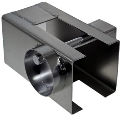 1 Deichsel-Box wahlweise mit Schloß Diebstahlsicherung für Anhänger Kastenschloß Sicherung Trailer Lock Neu Old-Harvest (Deichselbox mit Vorhängeschloß)