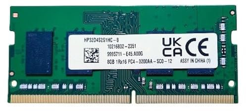 Kingstn RAM 8GB SO-DDR4 3200MHz PC4, HP32D4S2S1HC-8, Memoria per Laptop, Notebook, Pc, OEM BULK