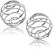 2Pcs Stainless Steel Bottle Mixer Ball,2 Pcs Supplements Shaker Whisk Shaker Cup Bottle Mixer Protein Mixing Ball,Stainless Steel Protein Mixer Mixing Ball for Protein Drinks
