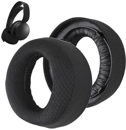 Ps5 Headset Ohrpolster Für Ps5 Pulse 3D, Pulse 3D,Ps5 Headset Ohrpolster,Professionelle Netzstoff Ohrpolster,Verwendet Hochwertigen Memory-Schaumstoff Für Mehr Komfort Und Langlebigkeit