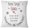 Tassenbrennerei Kissen mit Spruch Keine Sorge Schatz ich werde Dich für den Rest deines Lebens Nerven - Ich Liebe Dich, Geschenk für Freund, Freundin Kissenhülle inkl. Innenkissen