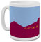 GroundDesigns Aston Villa FC Graphic Design Football Gift Mug - Villa Park Stairway to Holte End AVFC