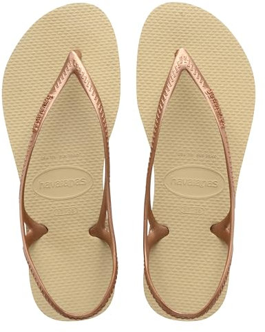 Havaianas - Sunny II, Sandalias Cómodas y Duraderas, con Tira de Cierre en Talón, Aporta Estabilidad, Tiras Finas, Mujer