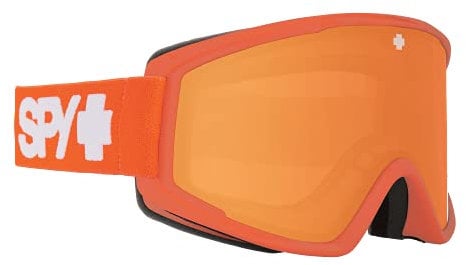 SPY Optic Crusher Elite Snow Goggle, Winter Sports Protective Goggles, Color and Contrast Enhancing Lenses, SPY Orange - LL Persimmon Lenses