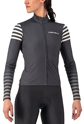 Castelli 4522548 AUTUNNO LS JERSEY Sweatshirt Women's DARK GRAY/CHALK L