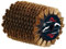 RaceWax Roto Bürste Kupfer/Bronze Rotorbürste Belagbürste Skiwachs Service SpeedBrush 120mm