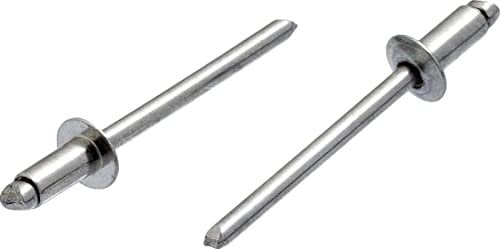 4.8mm x 10mm Stainless Steel Blind Pop Rivet Dome Head A2/A2 (Pack of 20)