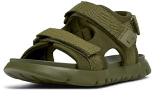 Camper Garçon Unisex Kinder Oruga K800532 Sandales à 2 Bretelles, Vert Moyen 005, 33 EU