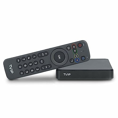 TVIP S-Box v.705 IR 4K UHD Android 11 IP-Receiver (HDR, Dual-WiFi, LAN, Bluetooth, HDMI, MicroSD)