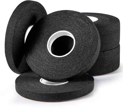 Pro Finger Sports Tape 9 Pack, 0.3 in x 45 Ft Finger Tape for BJJ, Black
