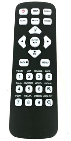 1 stück T-2501 for Acer Projektoren 3D Fernbedienung X1123H X118 X118AH X118H X1223H X128H X1323WH X138WH X168H