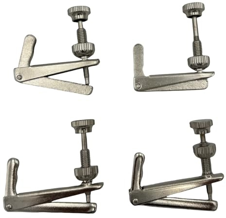Cello-Feinstimmer, 4er-Set, Metall (2/4 & 1/4)