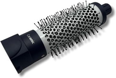 Volumenbürste 38mm Ø kompatibel mit/Ersatzteil für Babyliss 11801201 für Warmluftbürste AS121E AS120E LB120E LP120E Lockenstab