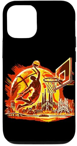 Hülle für iPhone 12/12 Pro Basketball für Männer und Jungen Basketball