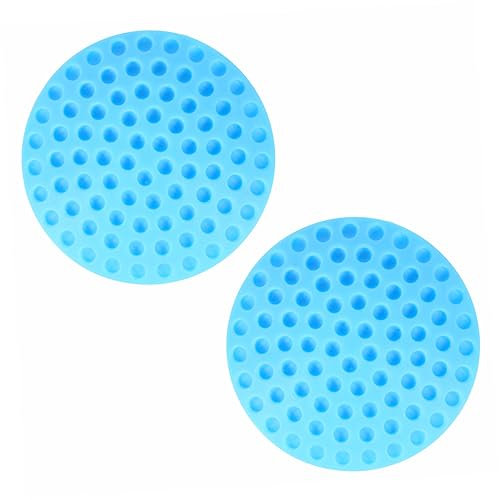 VILLCASE 2stücke Türgriffpuffer Wandschutz Türstopper Selbstklebend Mit Guter Elastizität Und Rückfederung Eliminiert Kollisionsgeräusche Schützt Türklinken Tischecken Schranktüren