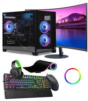 BEDROCK ULTRA Gaming PC Bundle: RTX 5060 Ti 16GB / i5 14400F 5GHz / 32GB RAM / 1TB M.2 + HDD / 1200mbps Wi-Fi/Vida Akira v2 Case/Windows 11