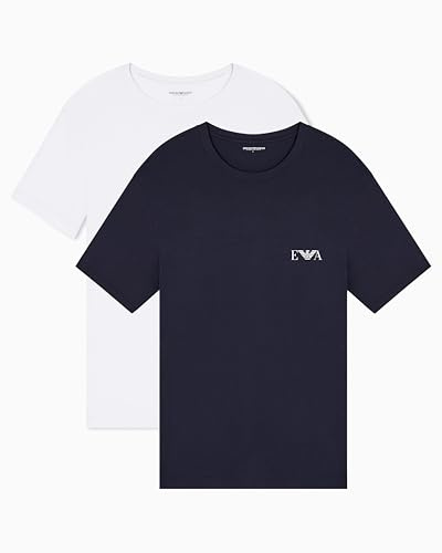 Emporio Armani Herren Emporio Armani Underwear 2-Pack T-Shirt Core Logoband Shirt (2er Pack)
