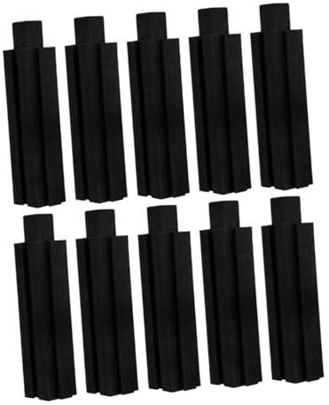 Warmhm 10pcs Plastic Raised Planter Box Legs Supports Replacement for Elevated Garden Bed Legs for Balcony and Home Gardening Projects