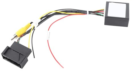 Fockety RGB Converter Video -Audioadapter für die Rückfahrkamera und Konvertiert RGB in CVBS 12V 5W, Kompatibel mit RCD510 RNS510 RNS315, Leichtes ABS