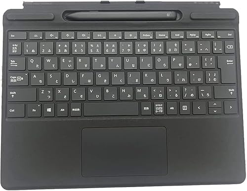 Microsoft Surface Pro Type Cover, for Surface Pro 4-7, Japanese QWERTY keyboard, Black (Renewed)