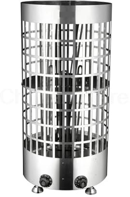 Saunaofen, Elektrischer Trockendampfsauna-Heizofen/Saunaofen Aus Edelstahl Mit Innensteuerung (9 KW, 12, 15, 18 KW) für Zuhause, Hotel, Spa(9KW)
